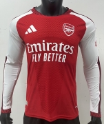 2627 Ars home long sleeve player version Soccer Jersey